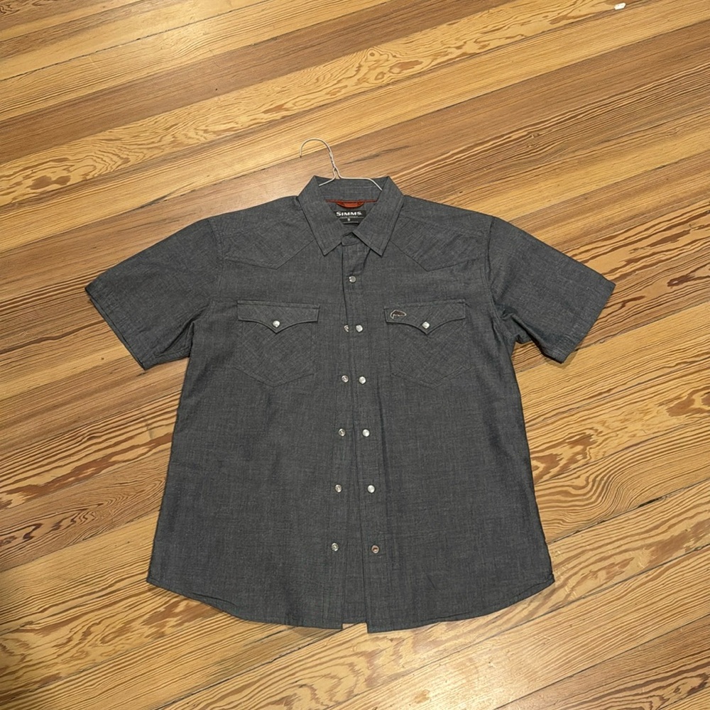 Simms short sleeve collared short